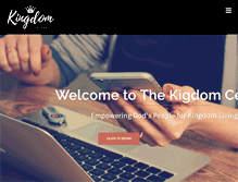 Tablet Screenshot of kingdom-centers.org